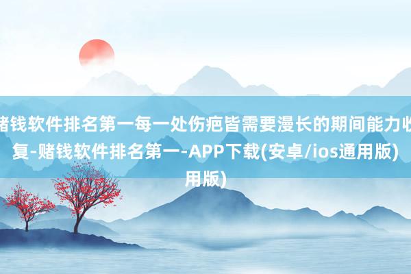 赌钱软件排名第一每一处伤疤皆需要漫长的期间能力收复-赌钱软件排名第一-APP下载(安卓/ios通用版)