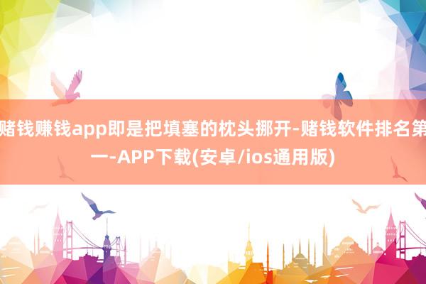 赌钱赚钱app即是把填塞的枕头挪开-赌钱软件排名第一-APP下载(安卓/ios通用版)
