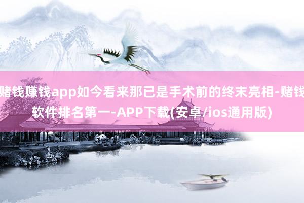赌钱赚钱app如今看来那已是手术前的终末亮相-赌钱软件排名第一-APP下载(安卓/ios通用版)